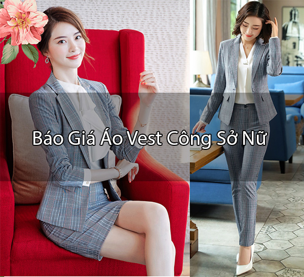 báo giá áo vest nữ