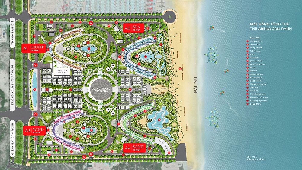 The Arena Cam Ranh: Dự án condotel tại Khánh Hòa